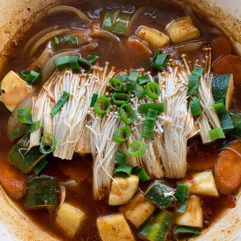 Sichuan Spicy Vegetable Stew