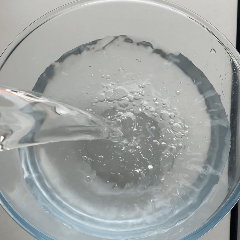 Water in a bowl