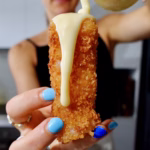 Coconut and pineapple custard for Pina Colada fried milk